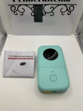 Phomemo Mint Green D30 Thermal Label Maker